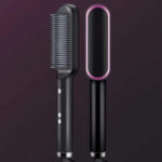 New 2 In 1 Hair Straightener Hot Comb Negative Ion Curling Tong Dual-purpose Electric Hair Brush - Image 6