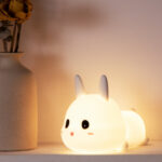 Creative cute bunny silicone lamp for children - Image 8