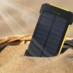Compatible WithApple, Outdoor Solar Power Bank Battery ForIphone Charge