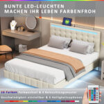 Linen Flat Double Bed - Image 8