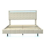 Linen Flat Double Bed - Image 9